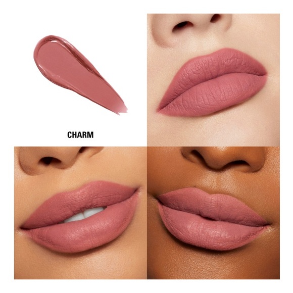 KYLIE COSMETICS Velvet Lip Kit in Color Charm (705) w/3 piece Bag Set 🆕 - Picture 4 of 11